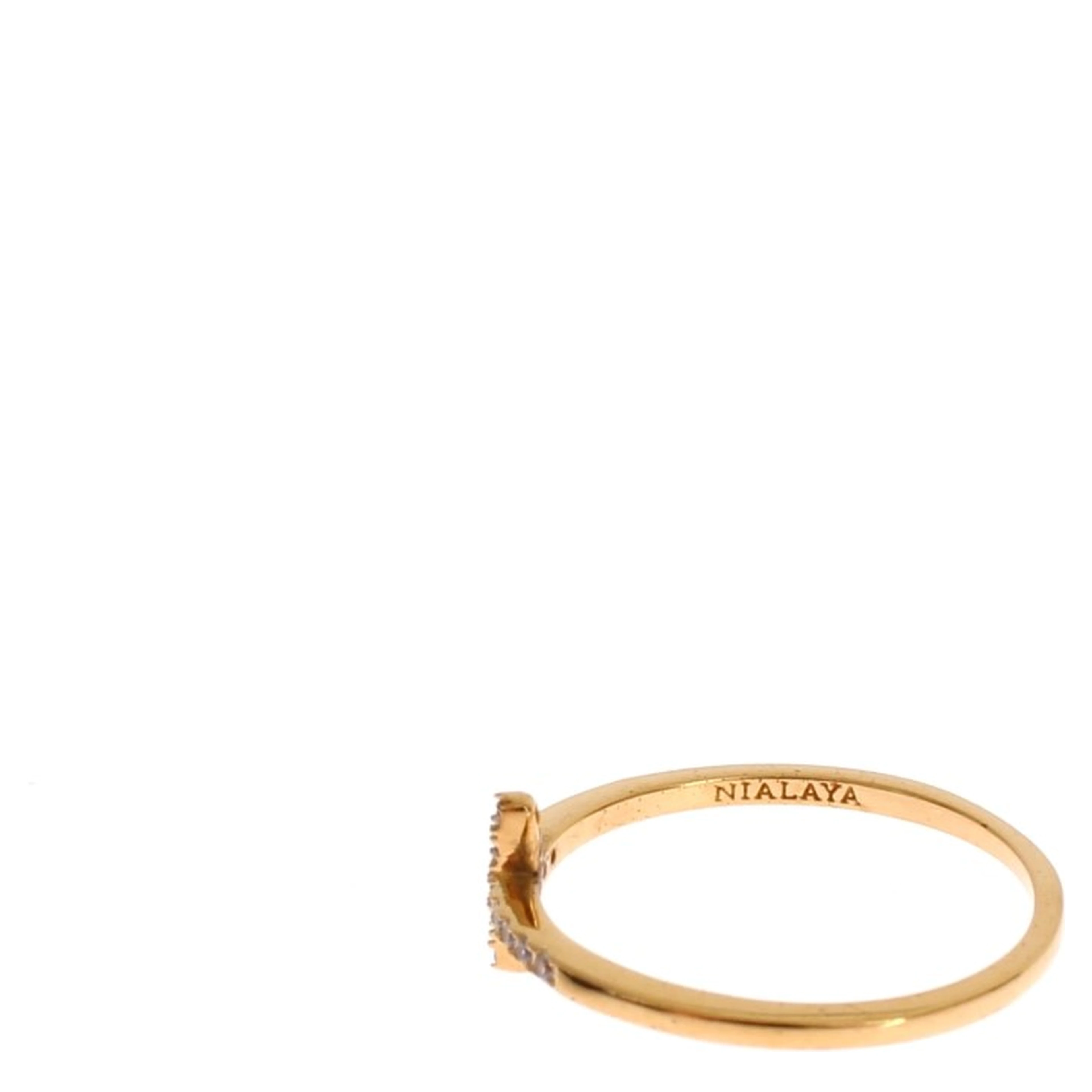 Gold 925 Silver Ring
