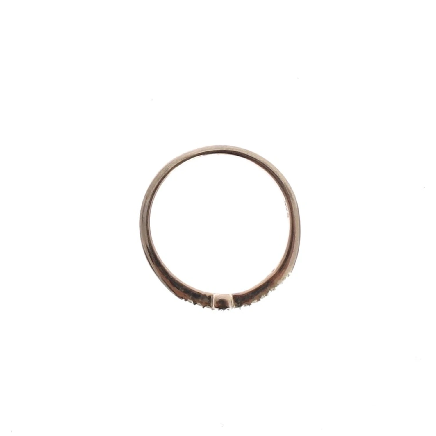 Silver CZ Cross 925 Ring