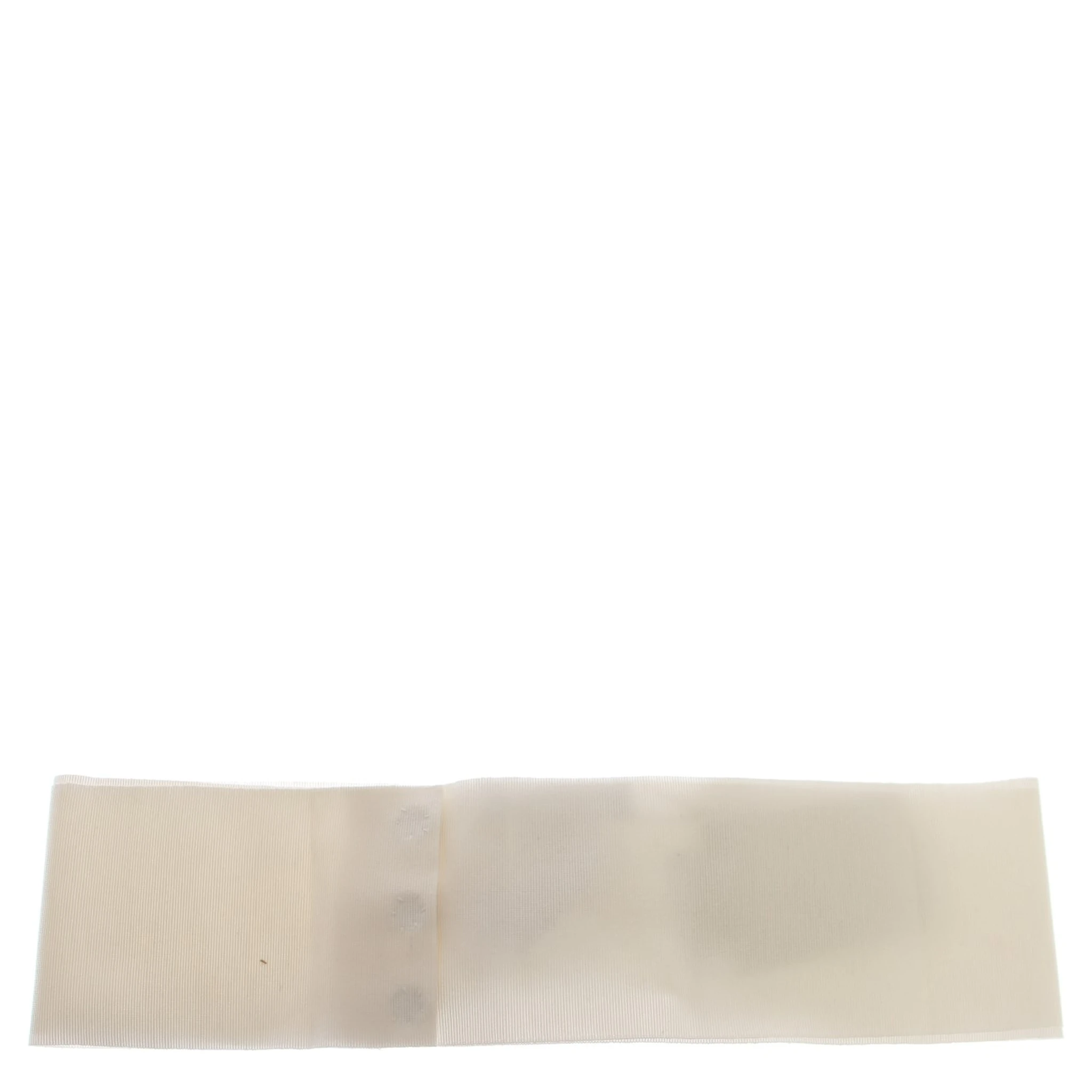 White Crystal Brass Wide Waist Runway Belt