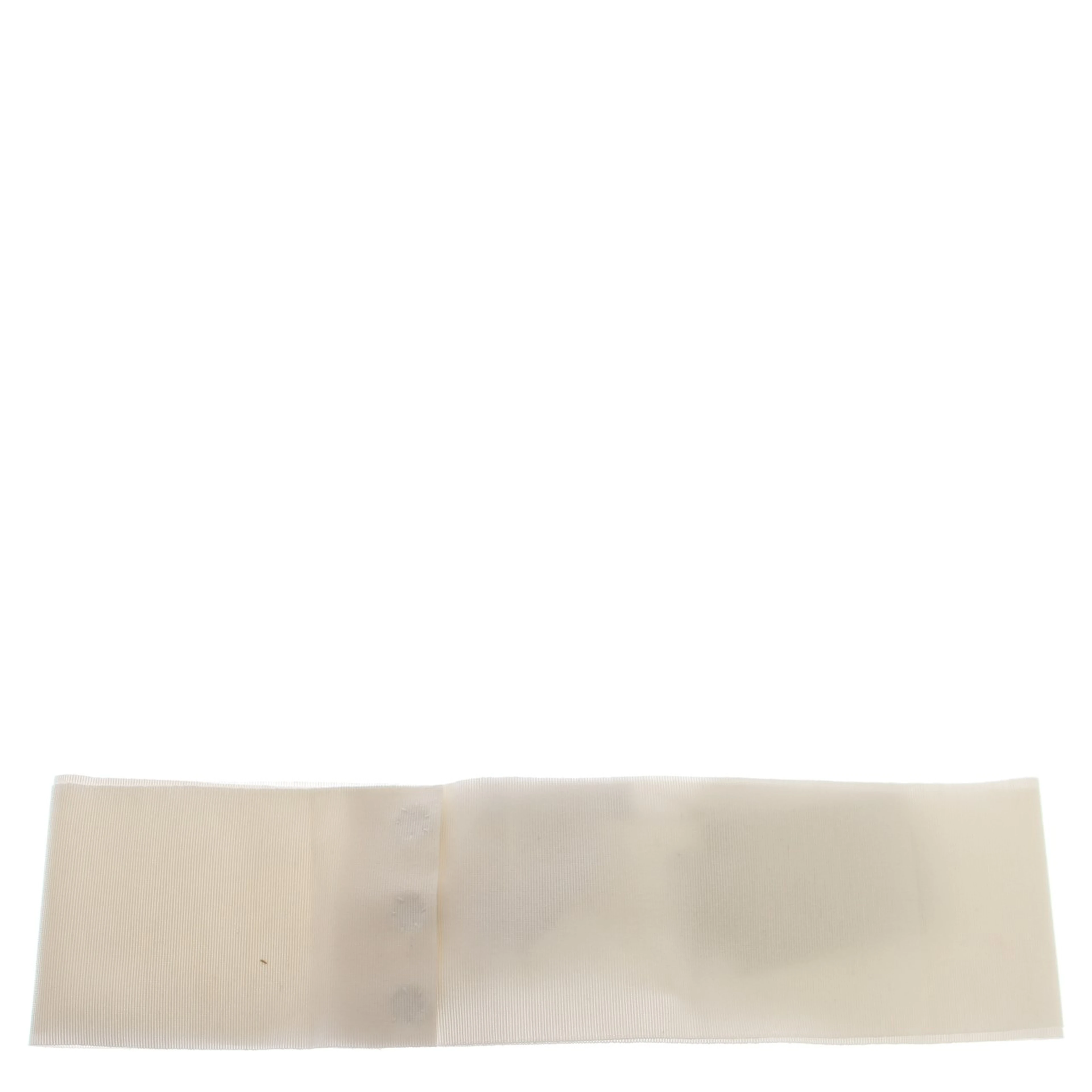White Crystal Brass Wide Waist Runway Belt