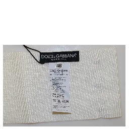 White Crystal Brass Wide Waist Runway Belt