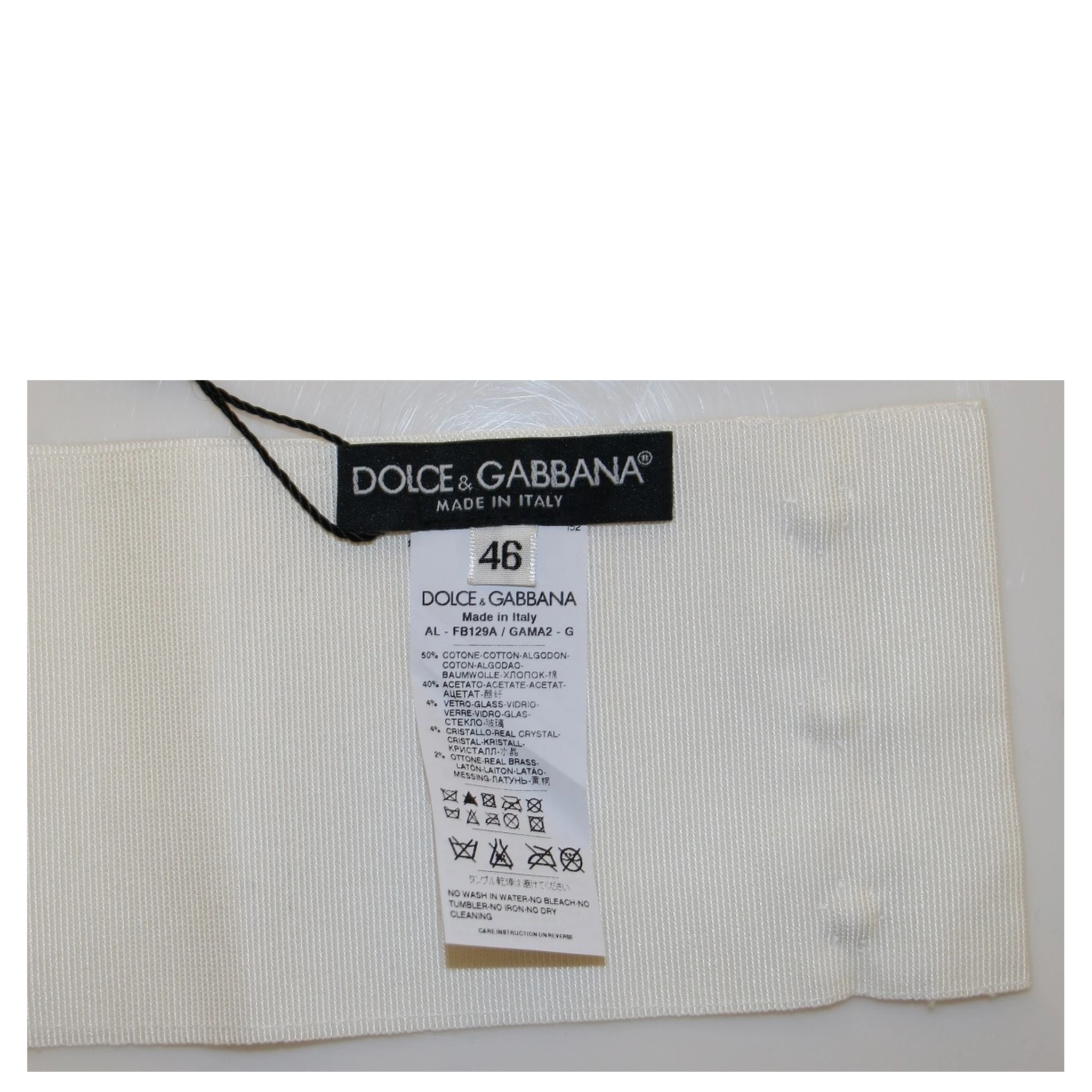 White Crystal Brass Wide Waist Runway Belt