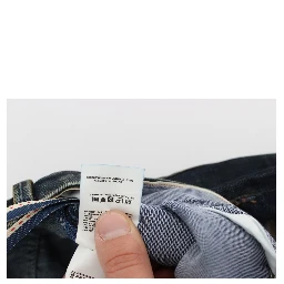 Blue Wash Cotton Regular Straight Fit Jeans