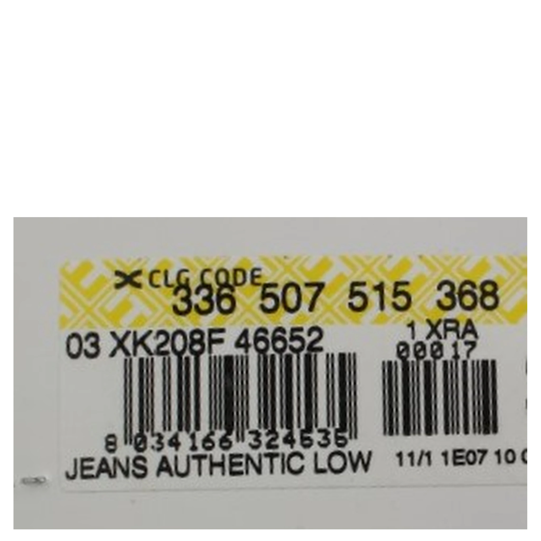 Blue Cotton Stretch Low Waist Fit Jeans