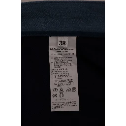 Blue GIRLY Striped Cotton Jeans