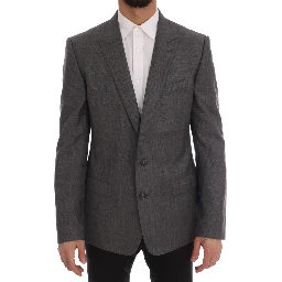 Gray Wool MARTINI Slim Blazer