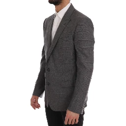 Gray Wool MARTINI Slim Blazer