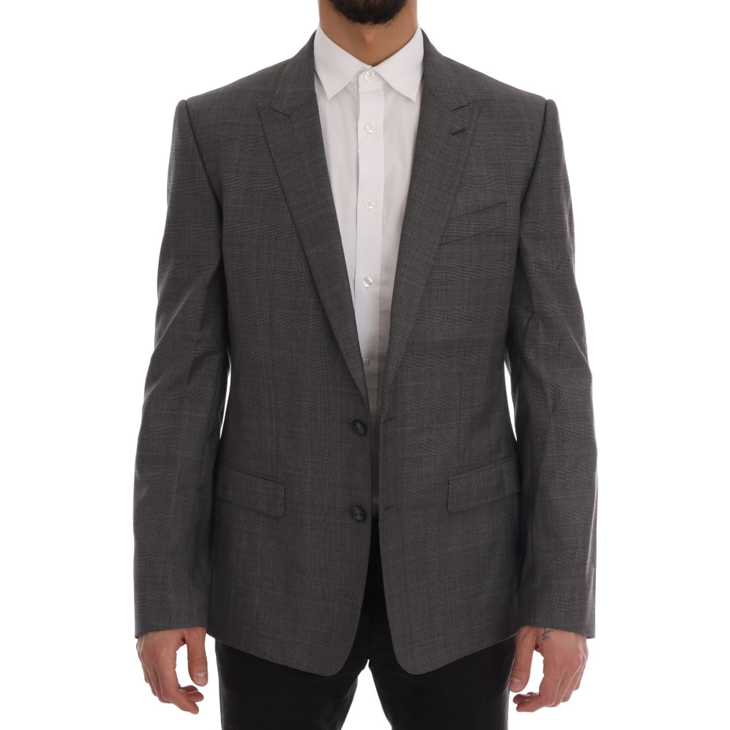 Gray Wool MARTINI Slim Blazer