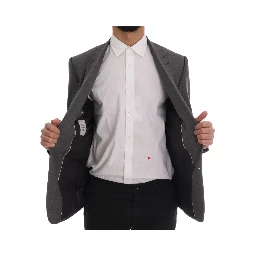Gray Wool MARTINI Slim Blazer