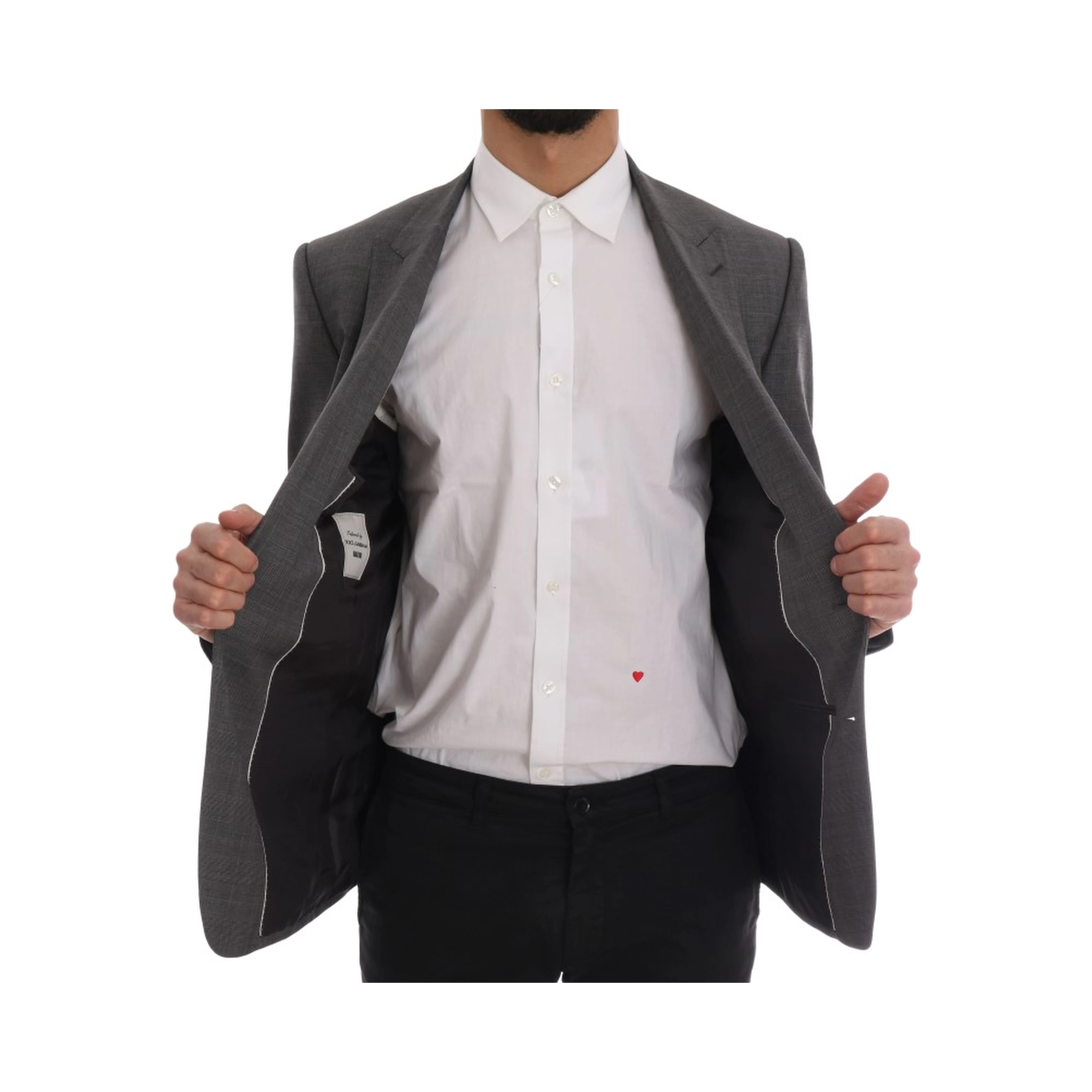 Gray Wool MARTINI Slim Blazer