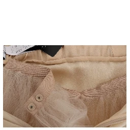 Gold Silk Crystal Embellished Dress