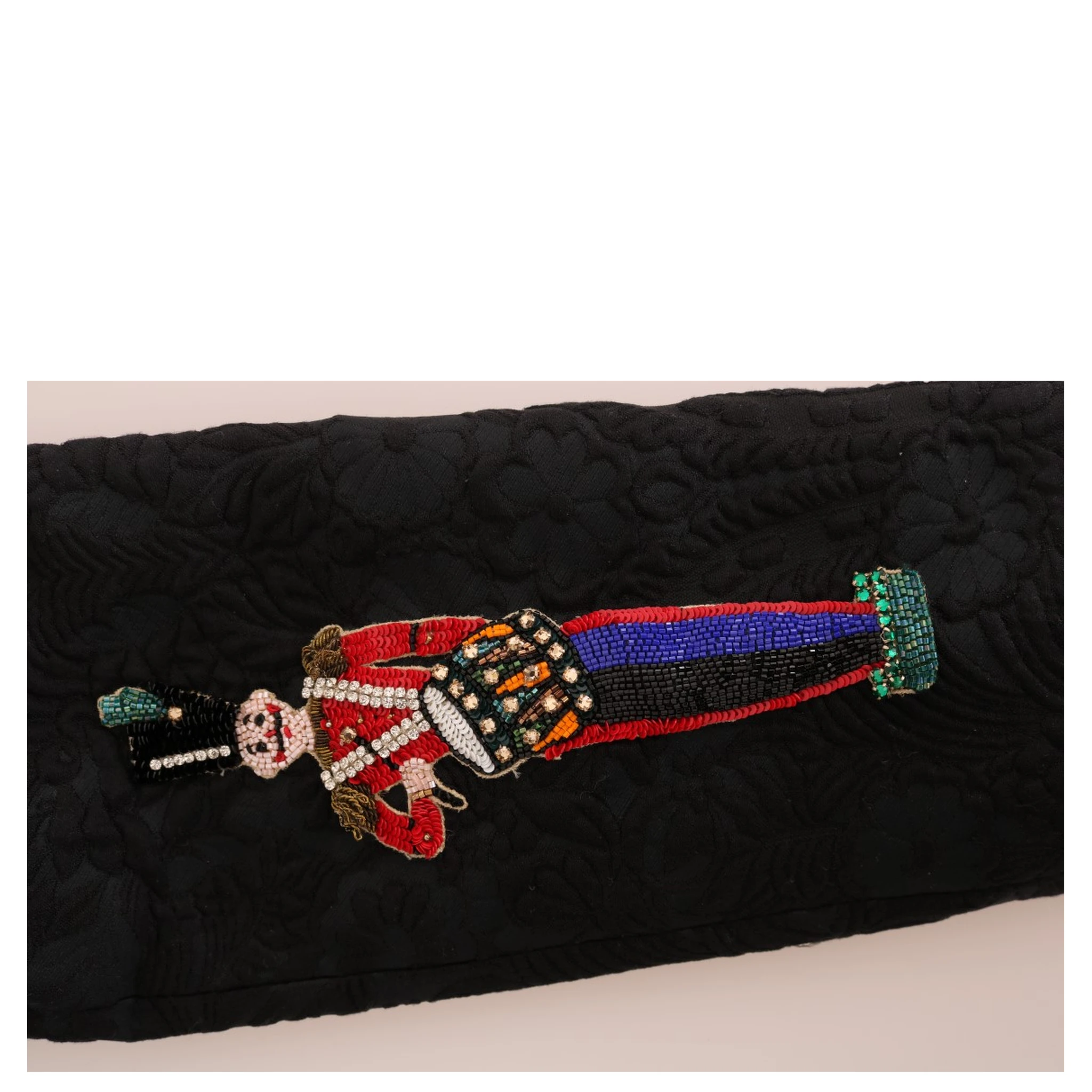 Black Brocade Blazer Jacket