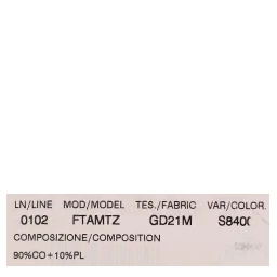 Mulicolor Majolica Cutout Capri Pants