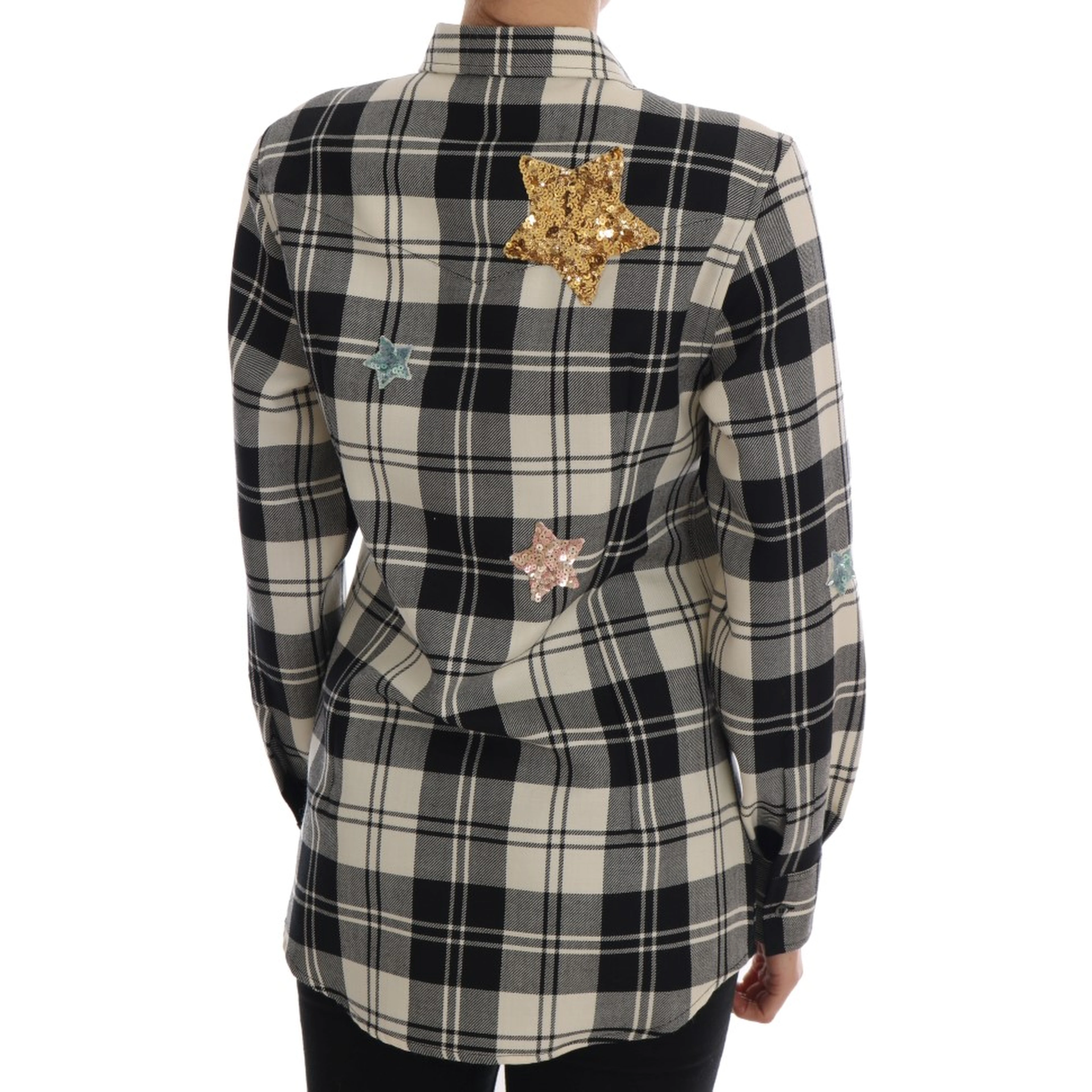Black White Fairy Tale Crystal Shirt