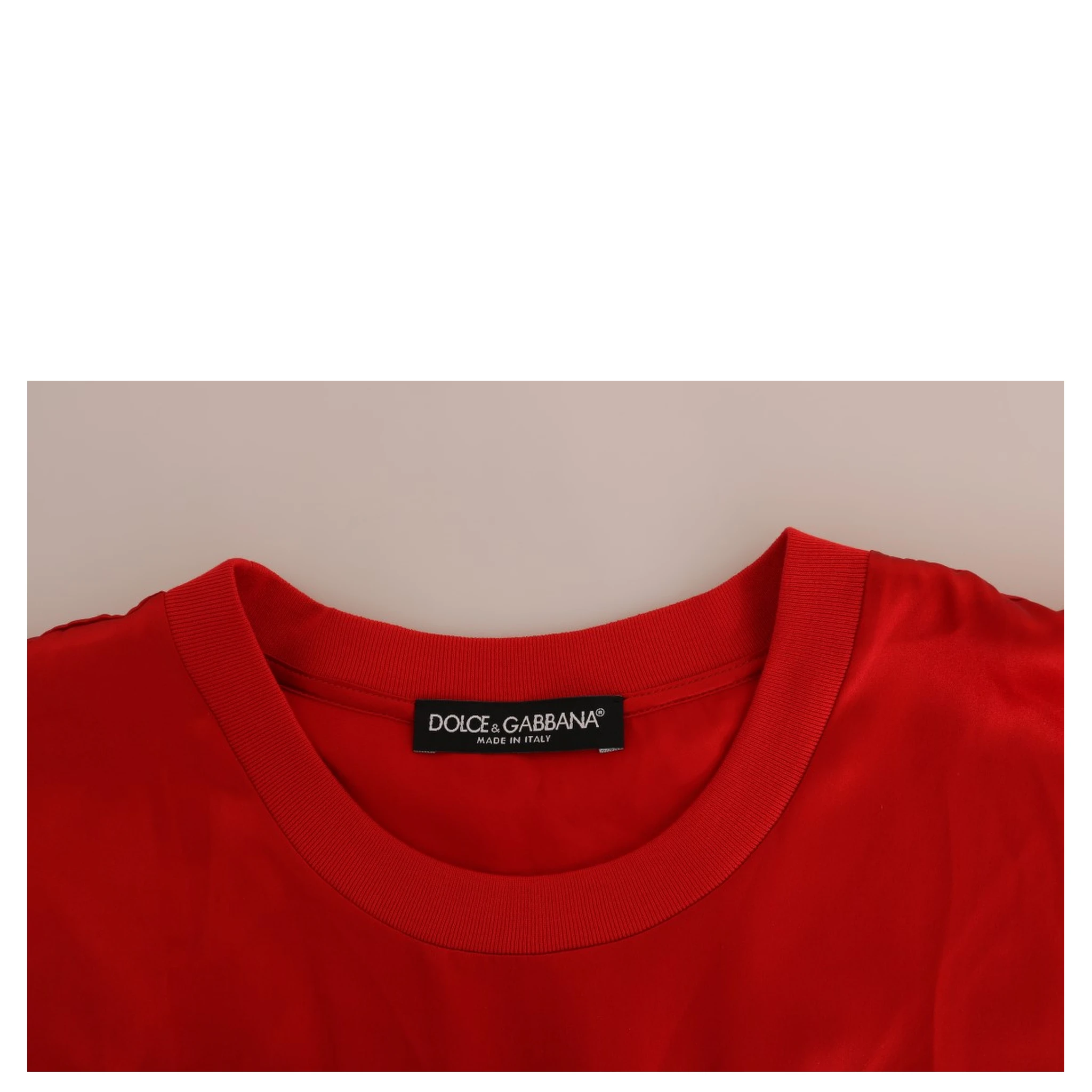 Red Silk Orange Vase Crystal Top