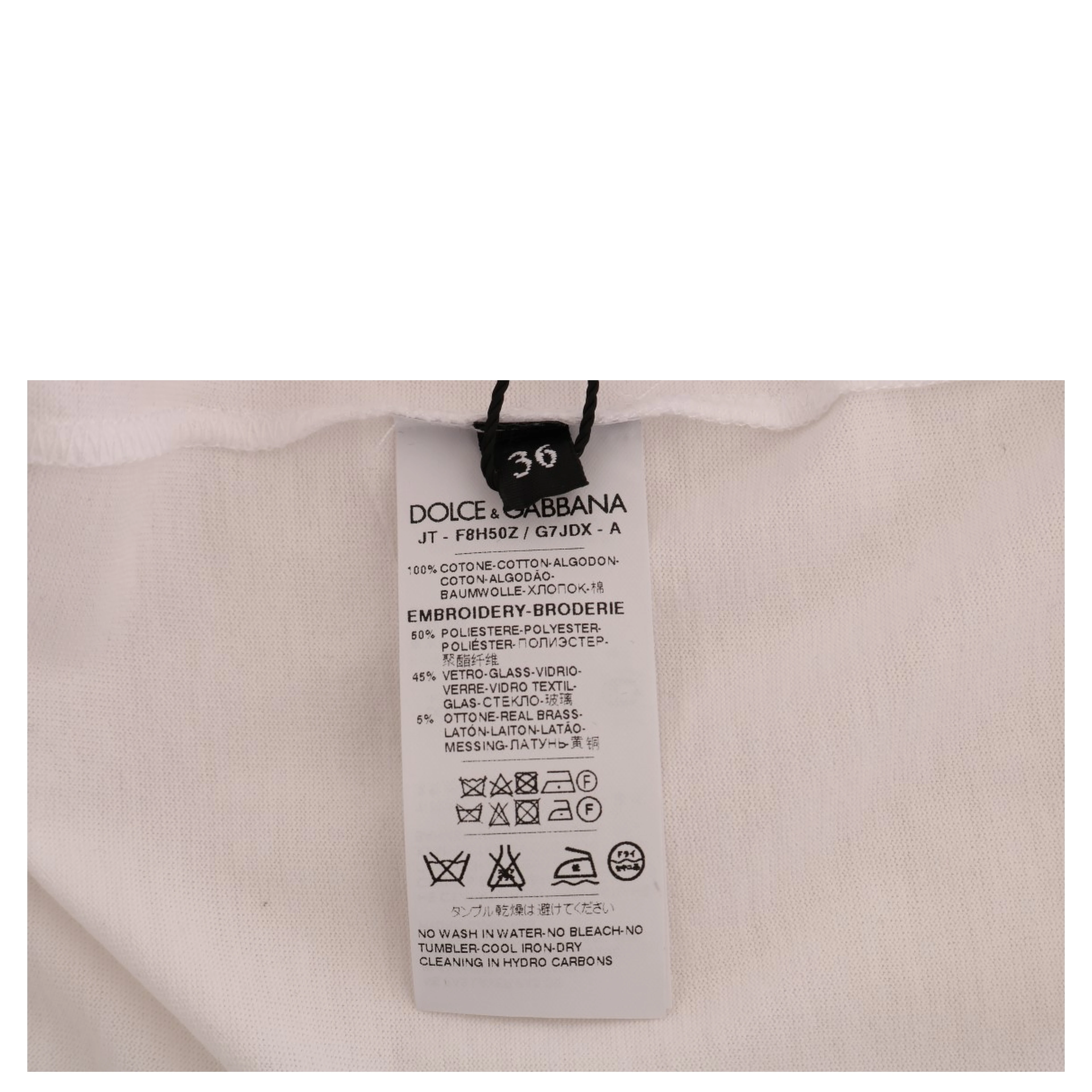 White Cotton Fairy Tale T-Shirt