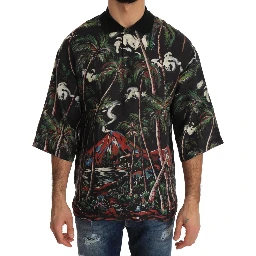 Black Volcano Sicily Short Sleeve T-Shirt