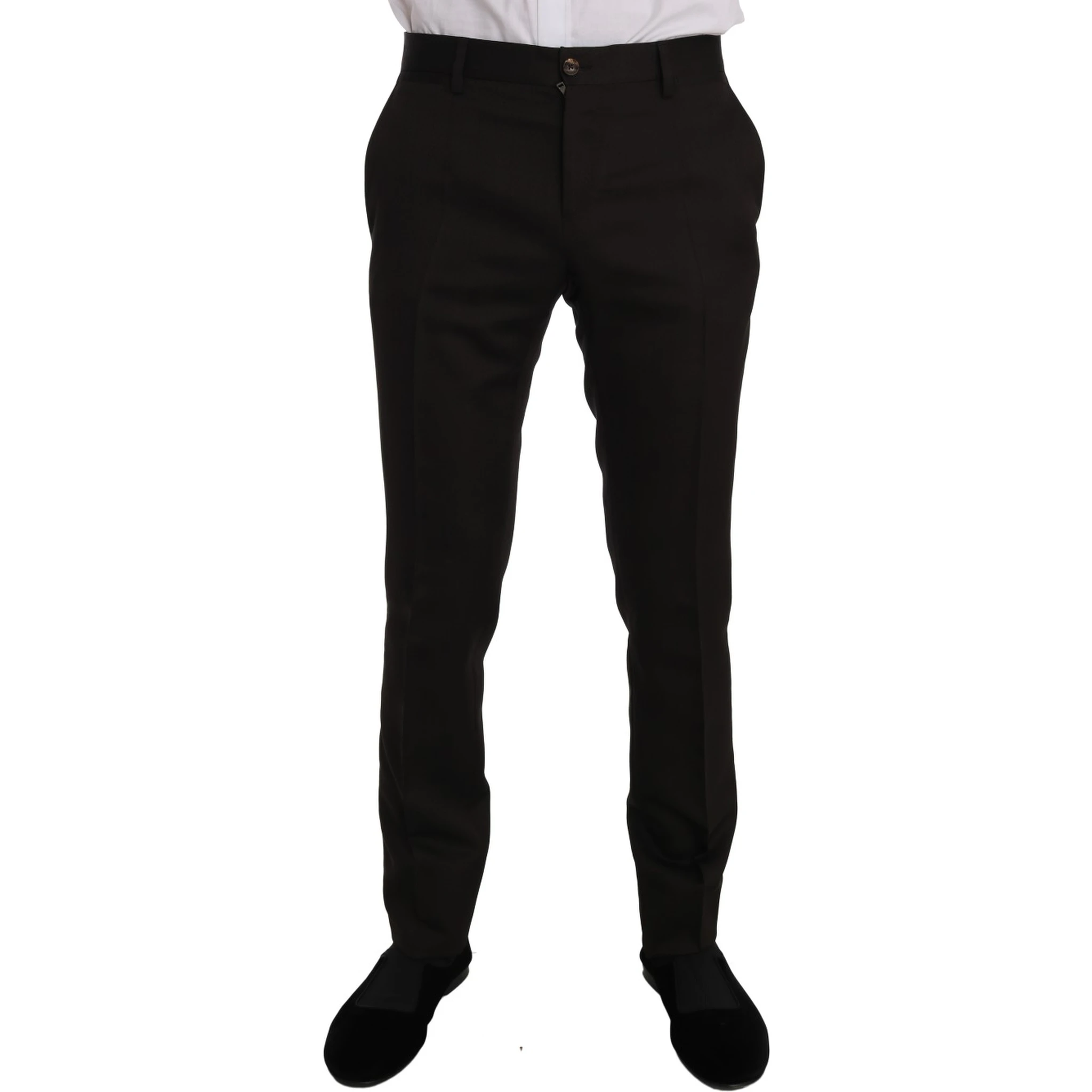 Brown Wool Crystal Bee Slim Fit MARTINI