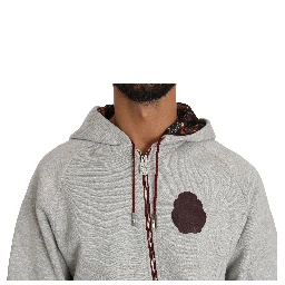 Gray Cotton Sweater Pants Tracksuit