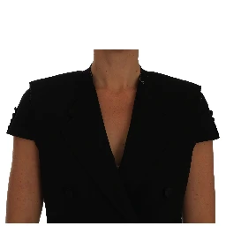 Black Short Croped Blazer Jacket