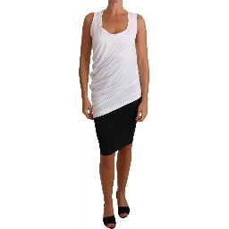 White Top Tank CAVALLI T-Shirt Jersey
