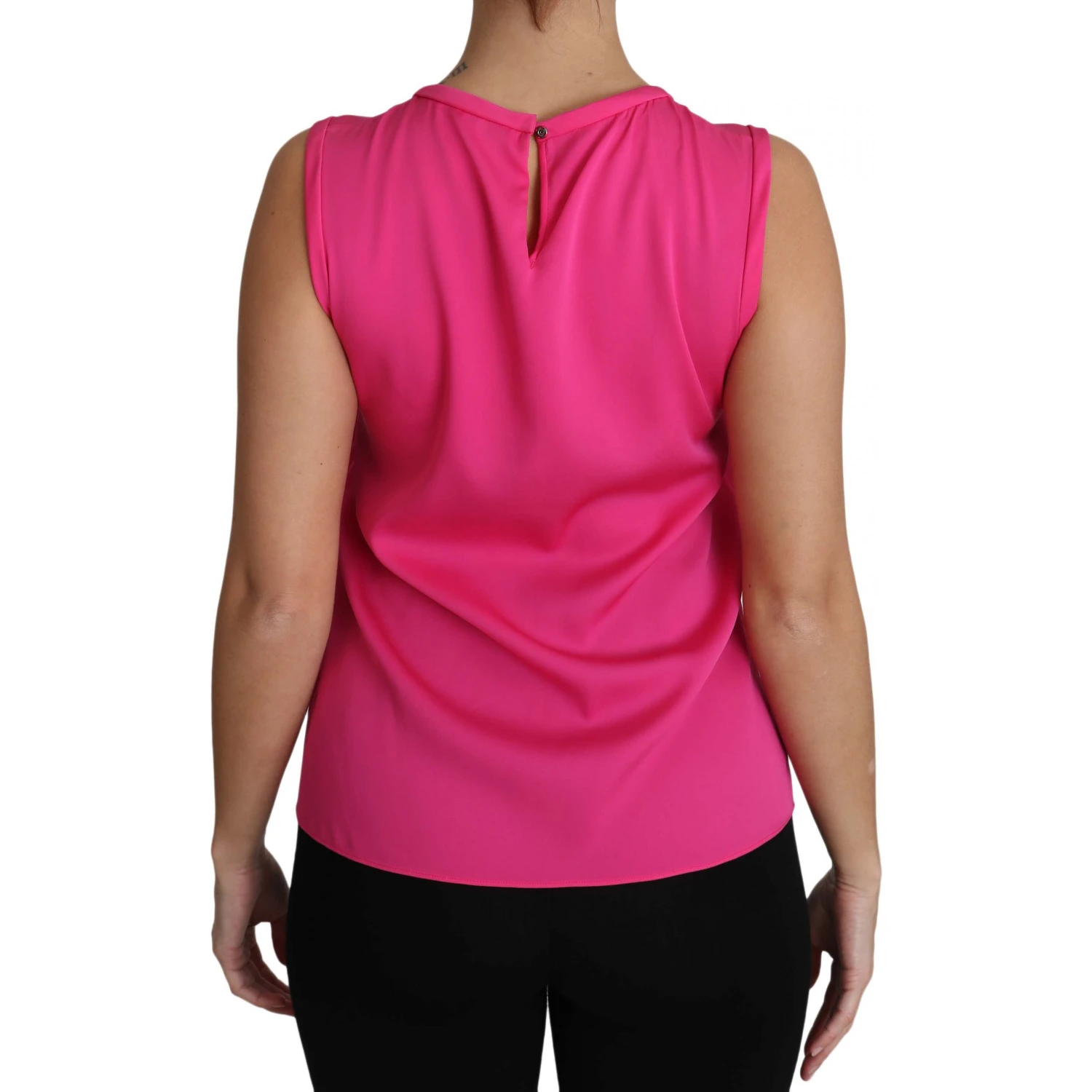 Pink Family Silk Tank  Mama Blouse Top Shirt
