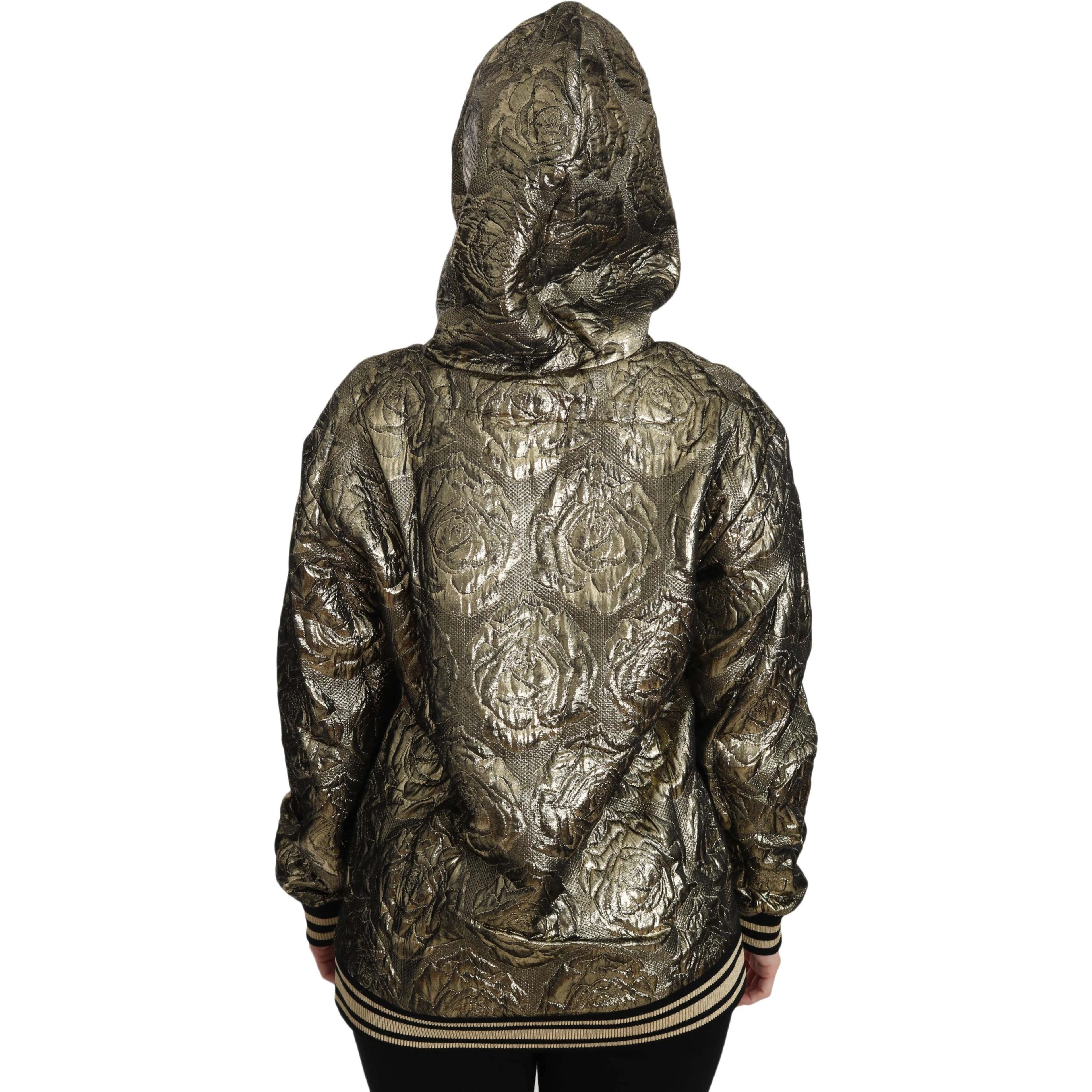 Im The Queen Jaquard Gold Sweatshirt Hoodie