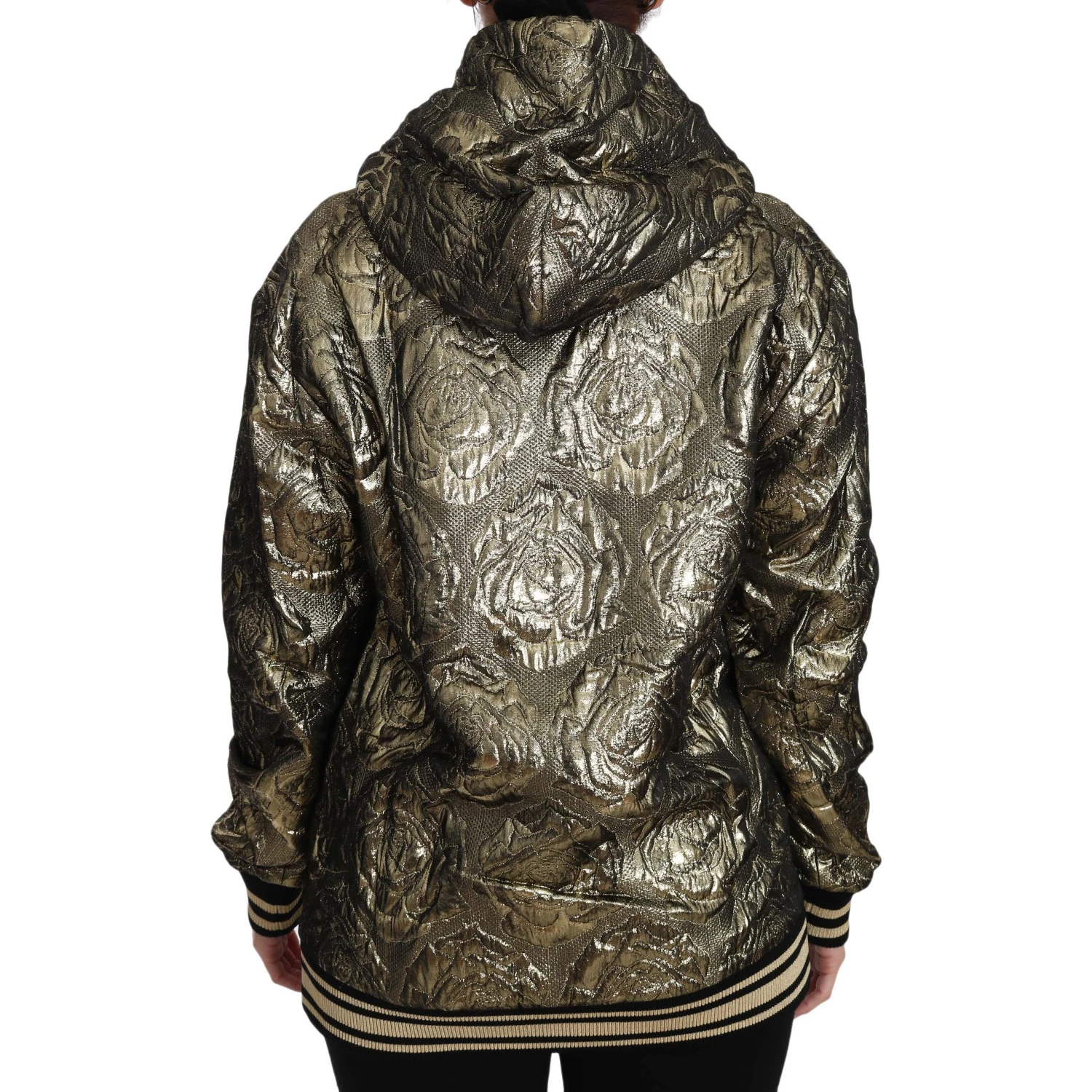 Im The Queen Jaquard Gold Sweatshirt  Hoodie