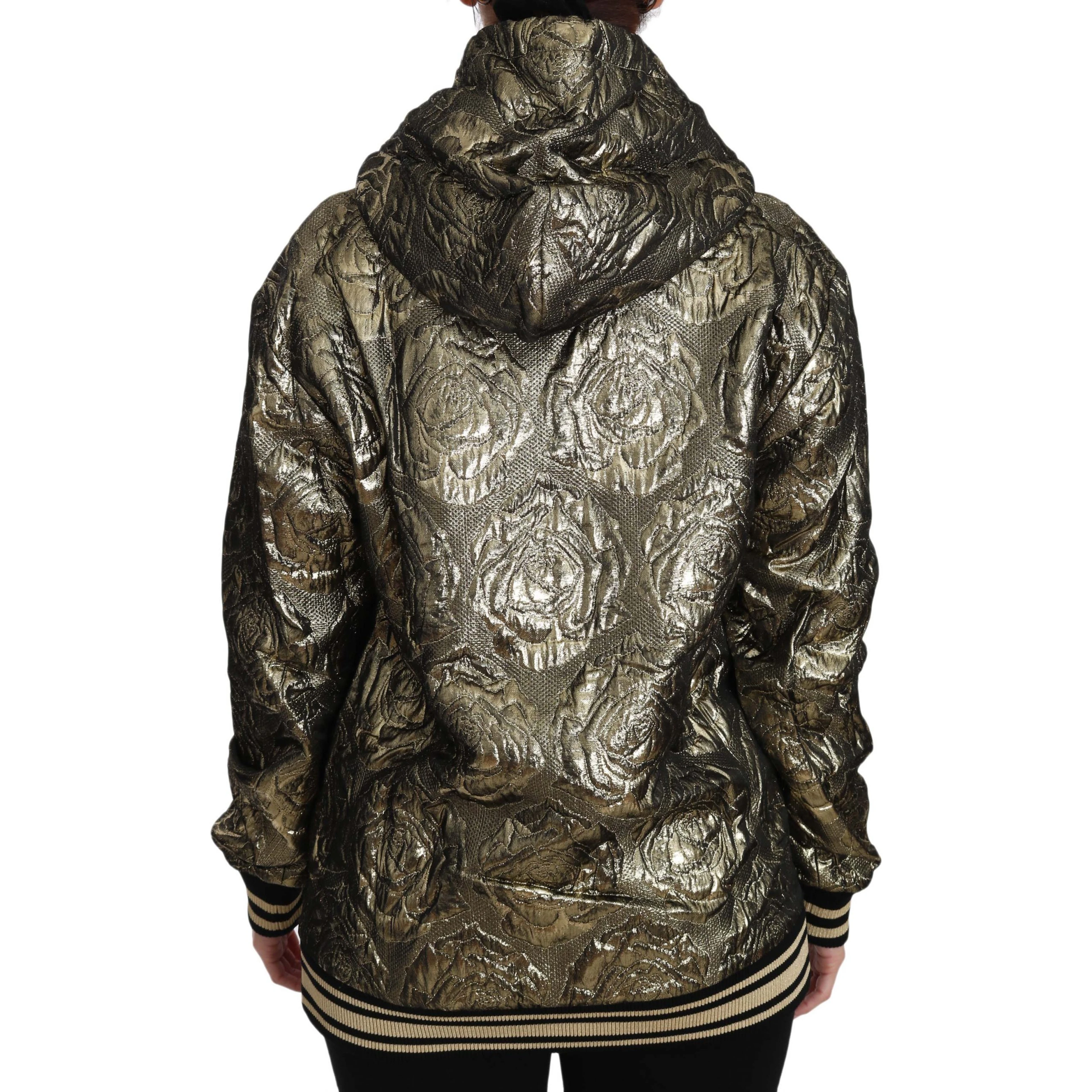 Im The Queen Jaquard Gold Sweatshirt Hoodie