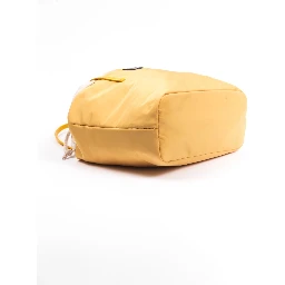 Yellow Polyester Shoulder Bag