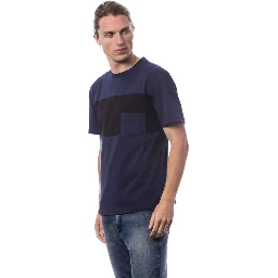 Blue Cotton T-Shirt