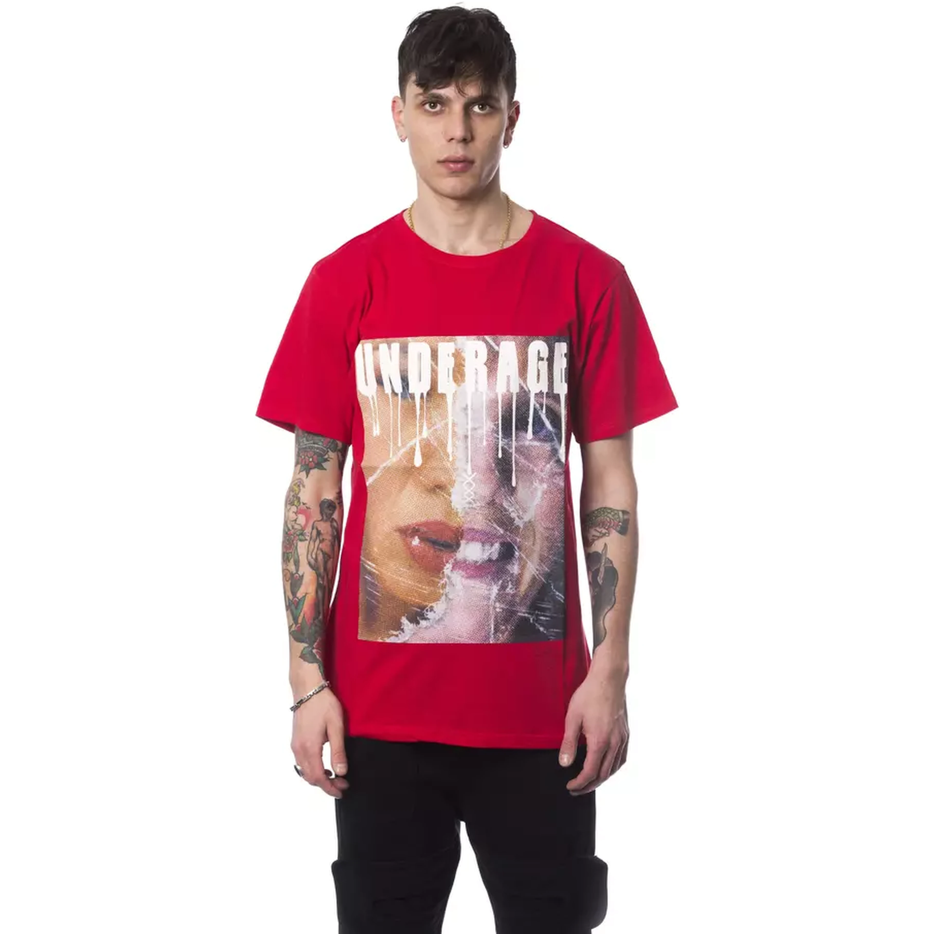 Red Cotton T-Shirt