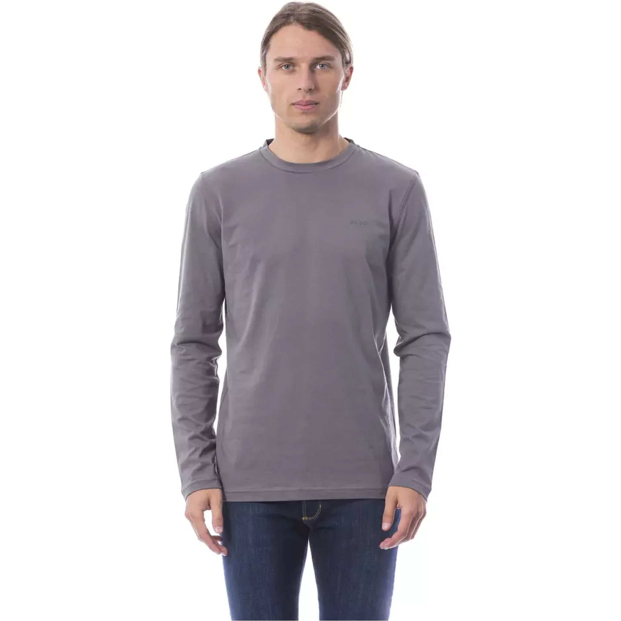 Gray Cotton T-Shirt