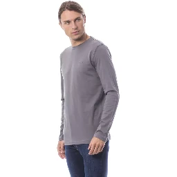 Gray Cotton T-Shirt
