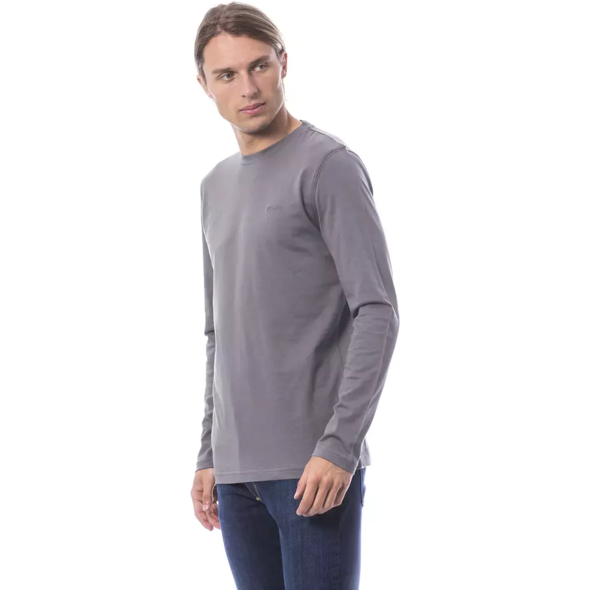 Gray Cotton T-Shirt