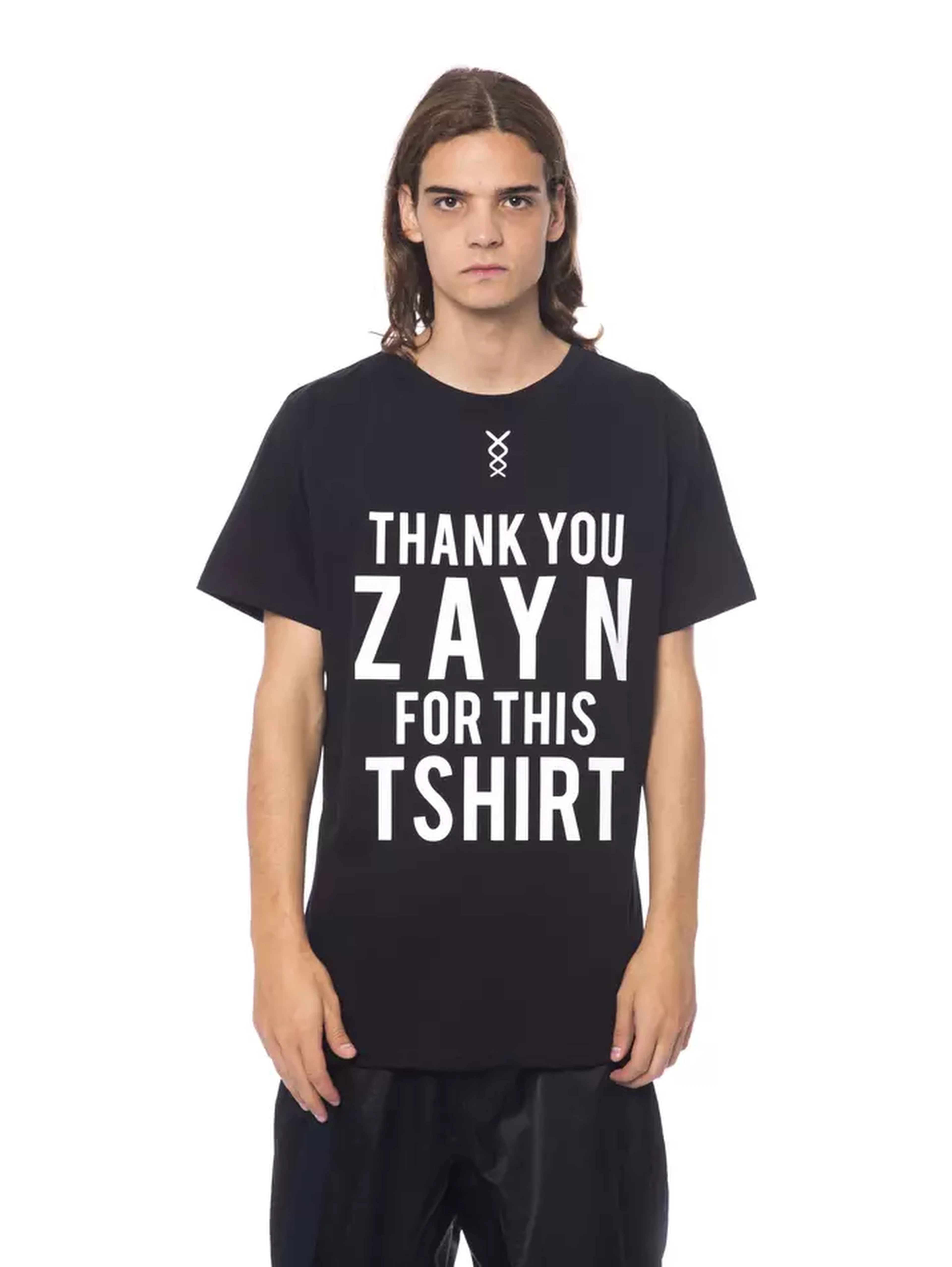 Black Cotton T-Shirt