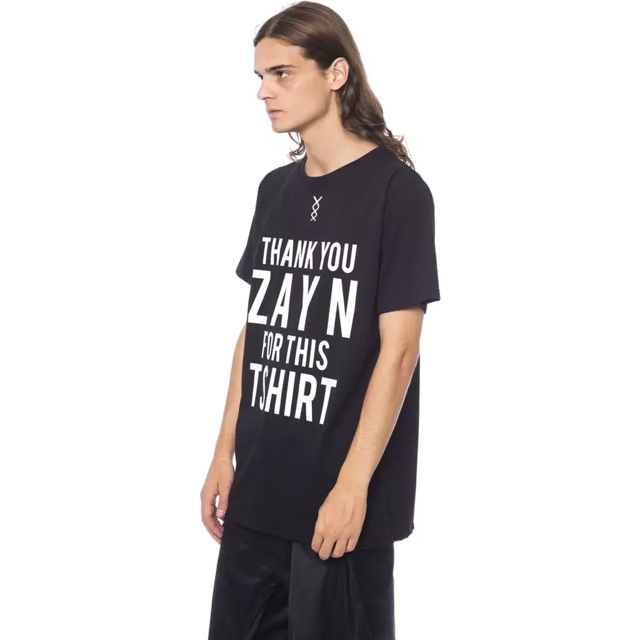 Black Cotton T-Shirt