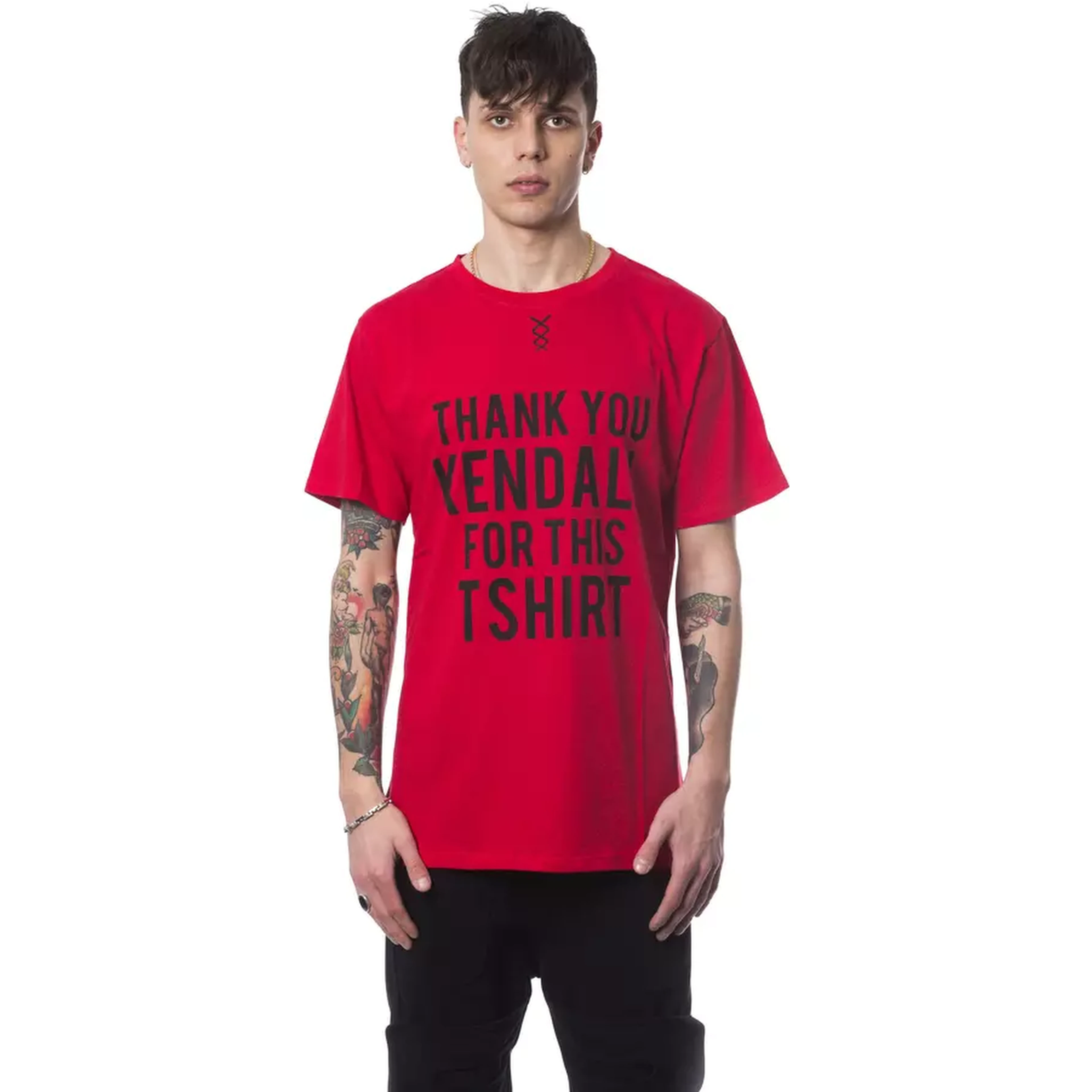 Red Cotton T-Shirt