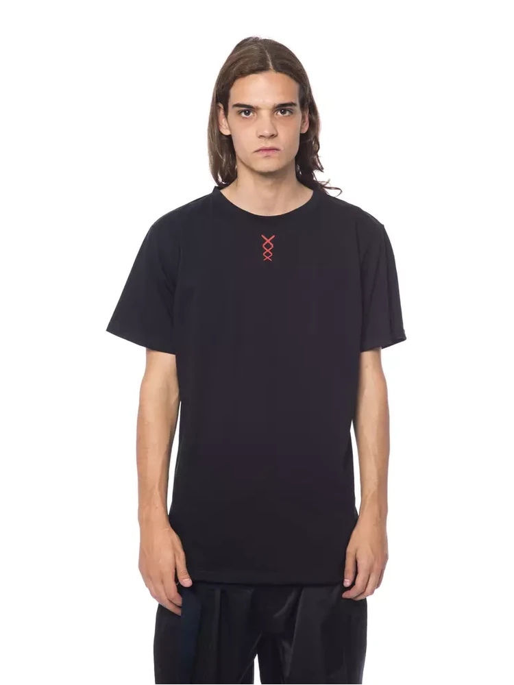 Black Cotton T-Shirt