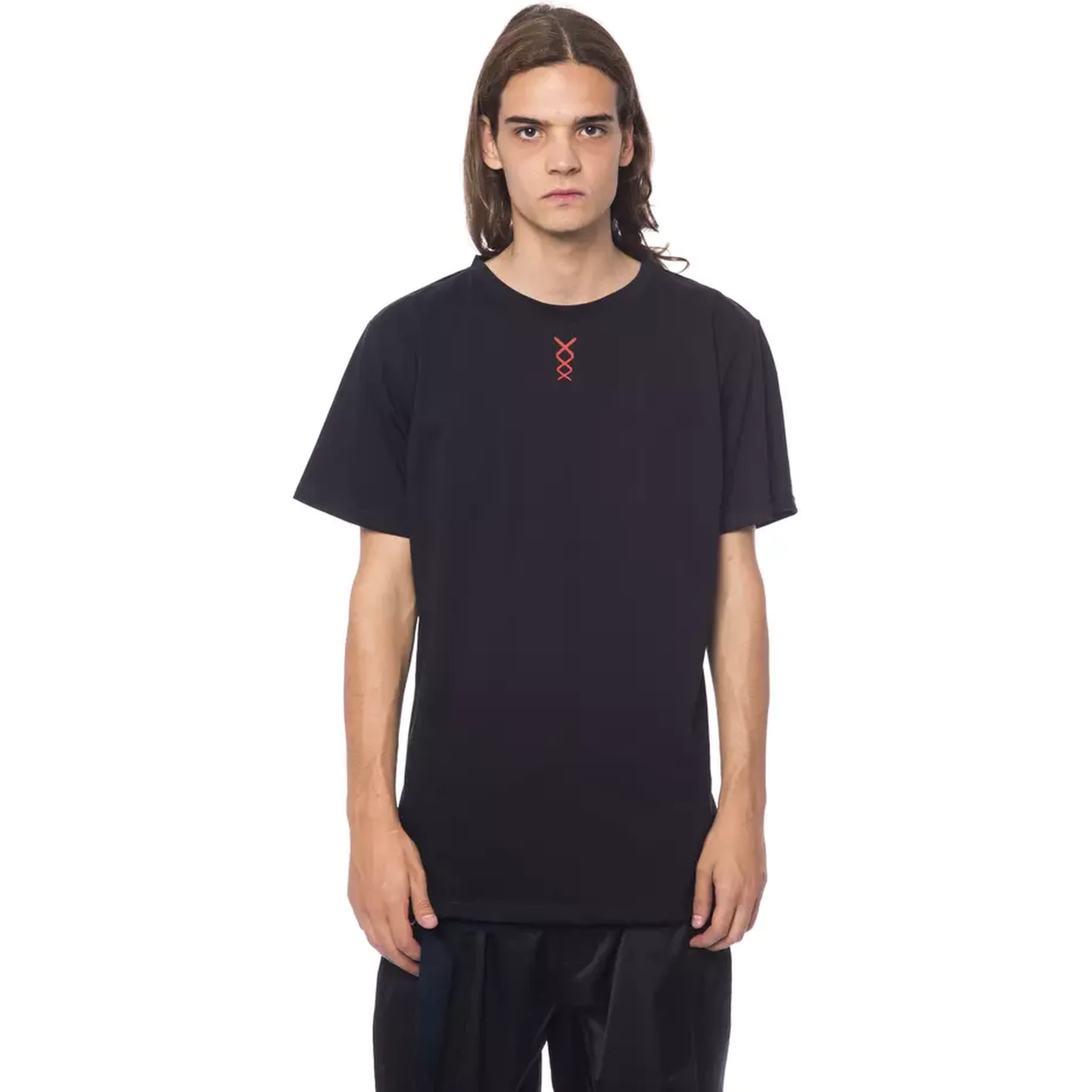 Black Cotton T-Shirt