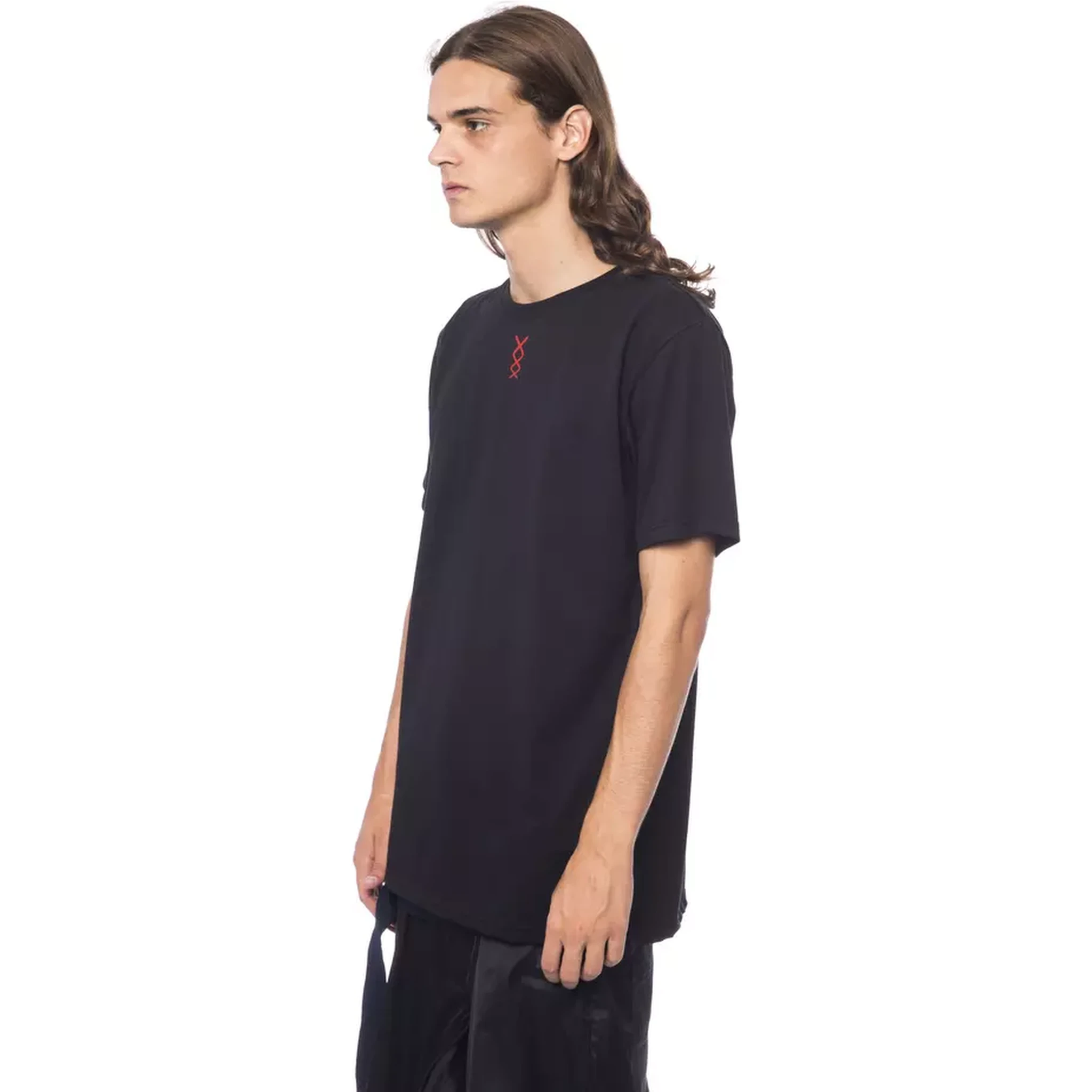 Black Cotton T-Shirt