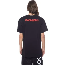 Black Cotton T-Shirt