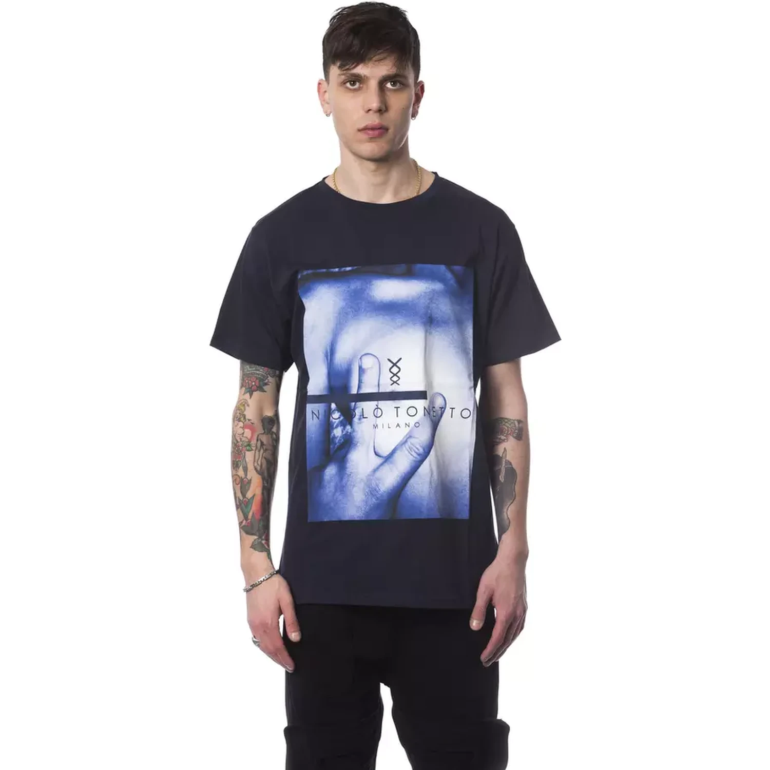 Blue Cotton T-Shirt