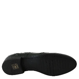 Green Leather Broque Oxford Wingtip Shoes