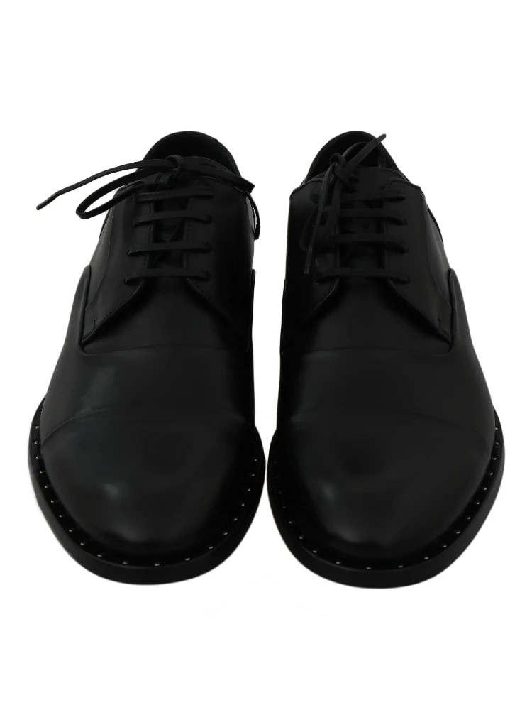 Black Leather Derby Formal Shoes alternative