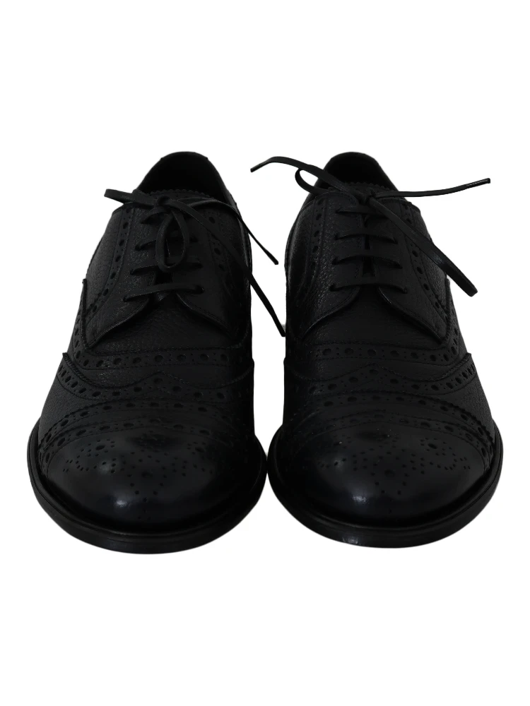 Blue Leather Wingtip Oxford Dress  Shoes alternative