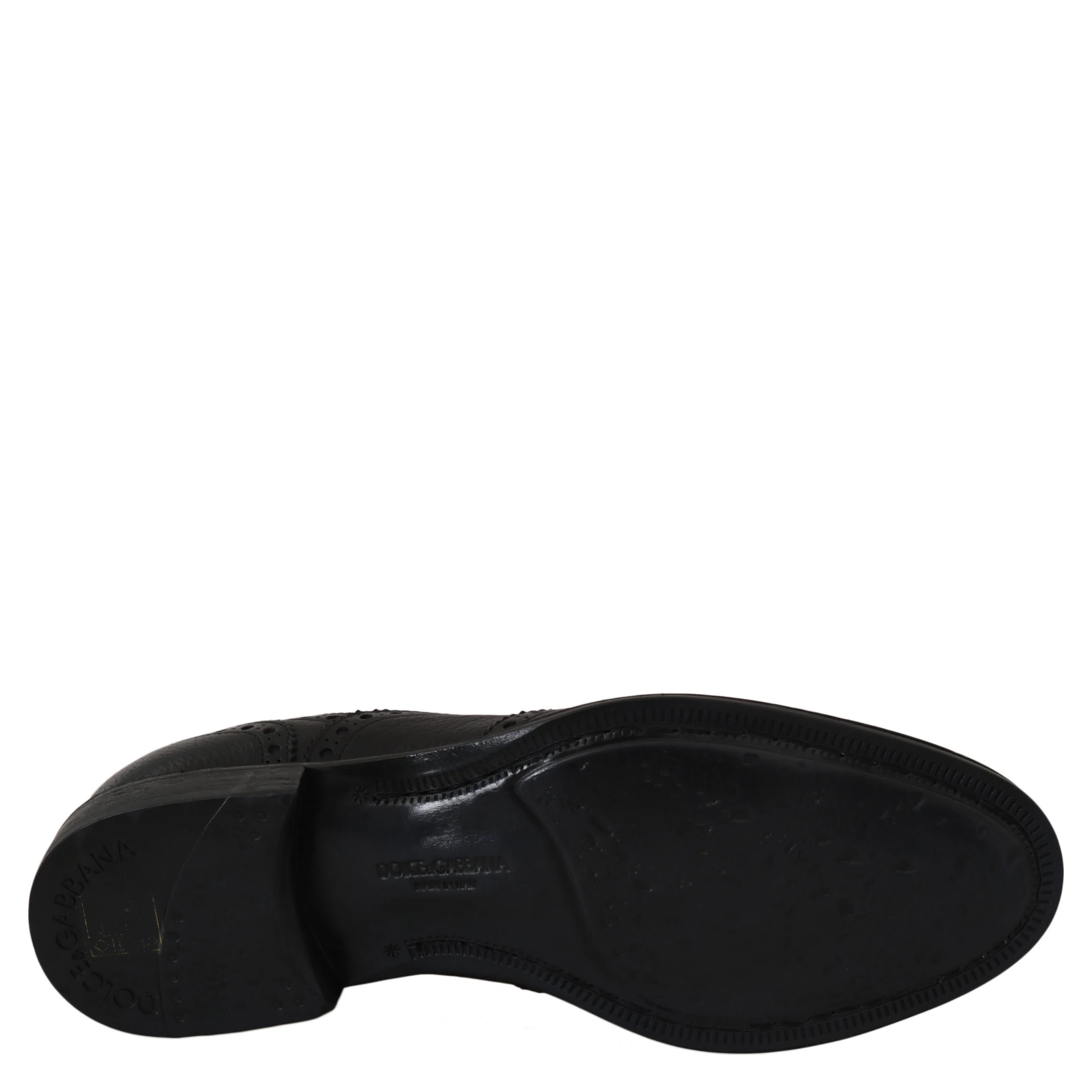 Blue Leather Wingtip Oxford Dress  Shoes