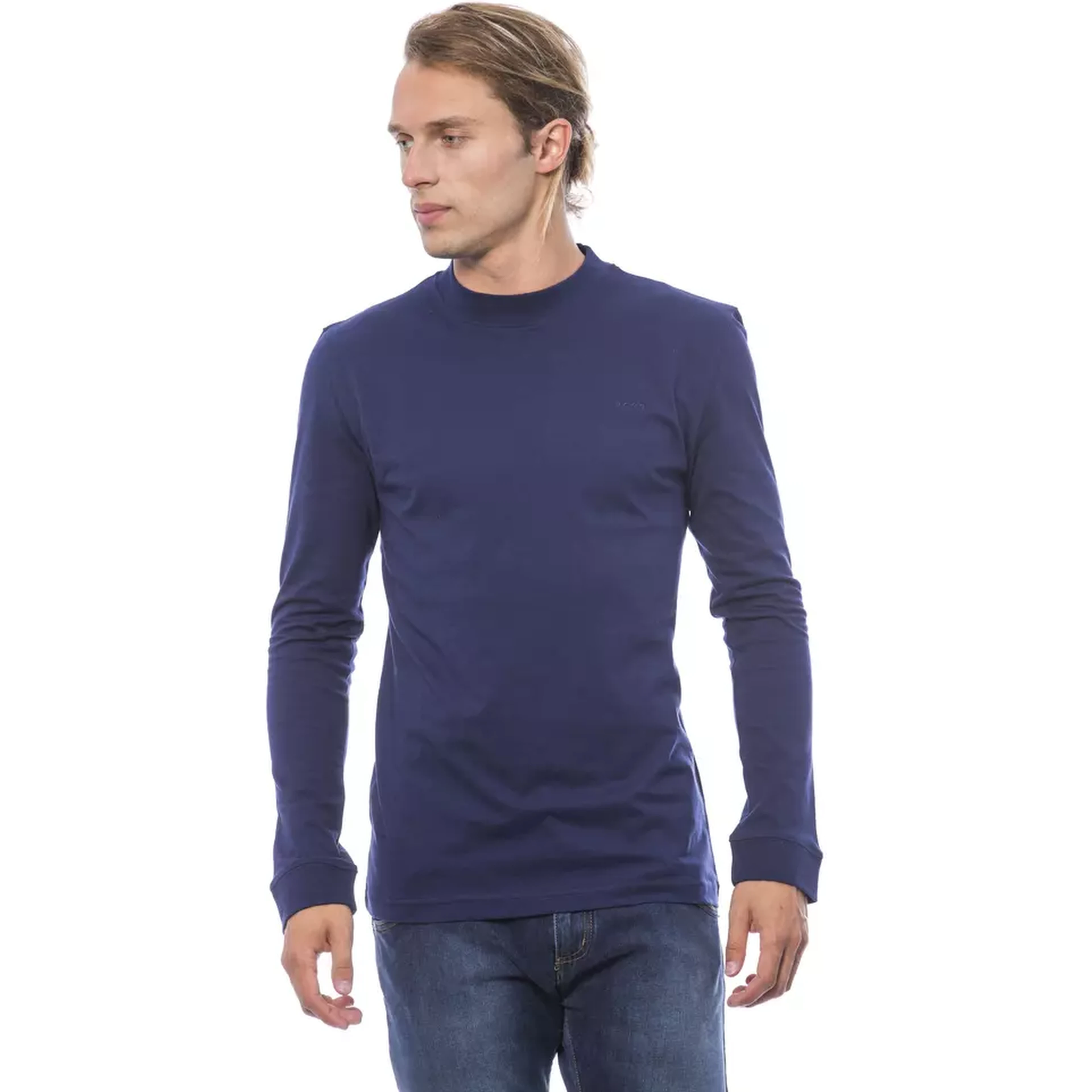 Blue Cotton Sweater
