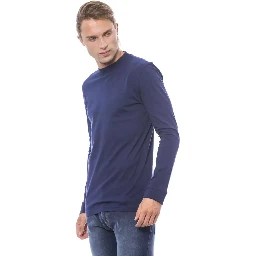 Blue Cotton Sweater
