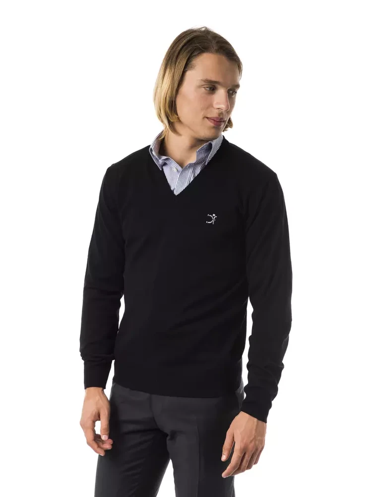 Black Merino Wool Sweater alternative